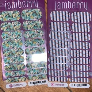 Jamberry 2 full sheets never used